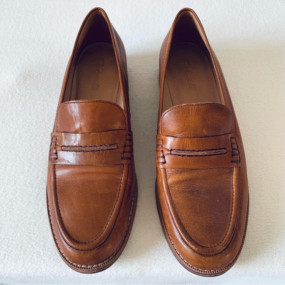 Madewell Shoes - Madewell Elinor Dark Chestnut Leather Loafers